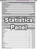 Statistics Panel